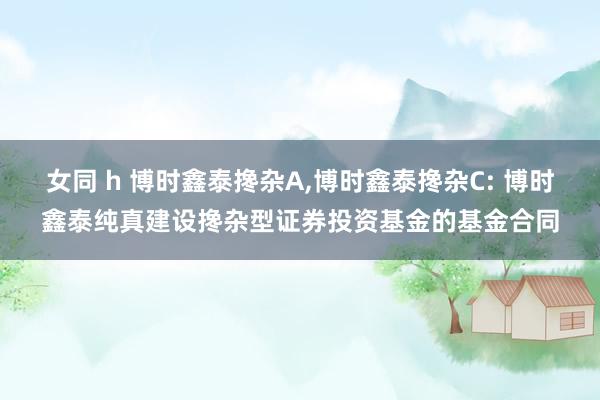 女同 h 博时鑫泰搀杂A，博时鑫泰搀杂C: 博时鑫泰纯真建设搀杂型证券投资基金的基金合同